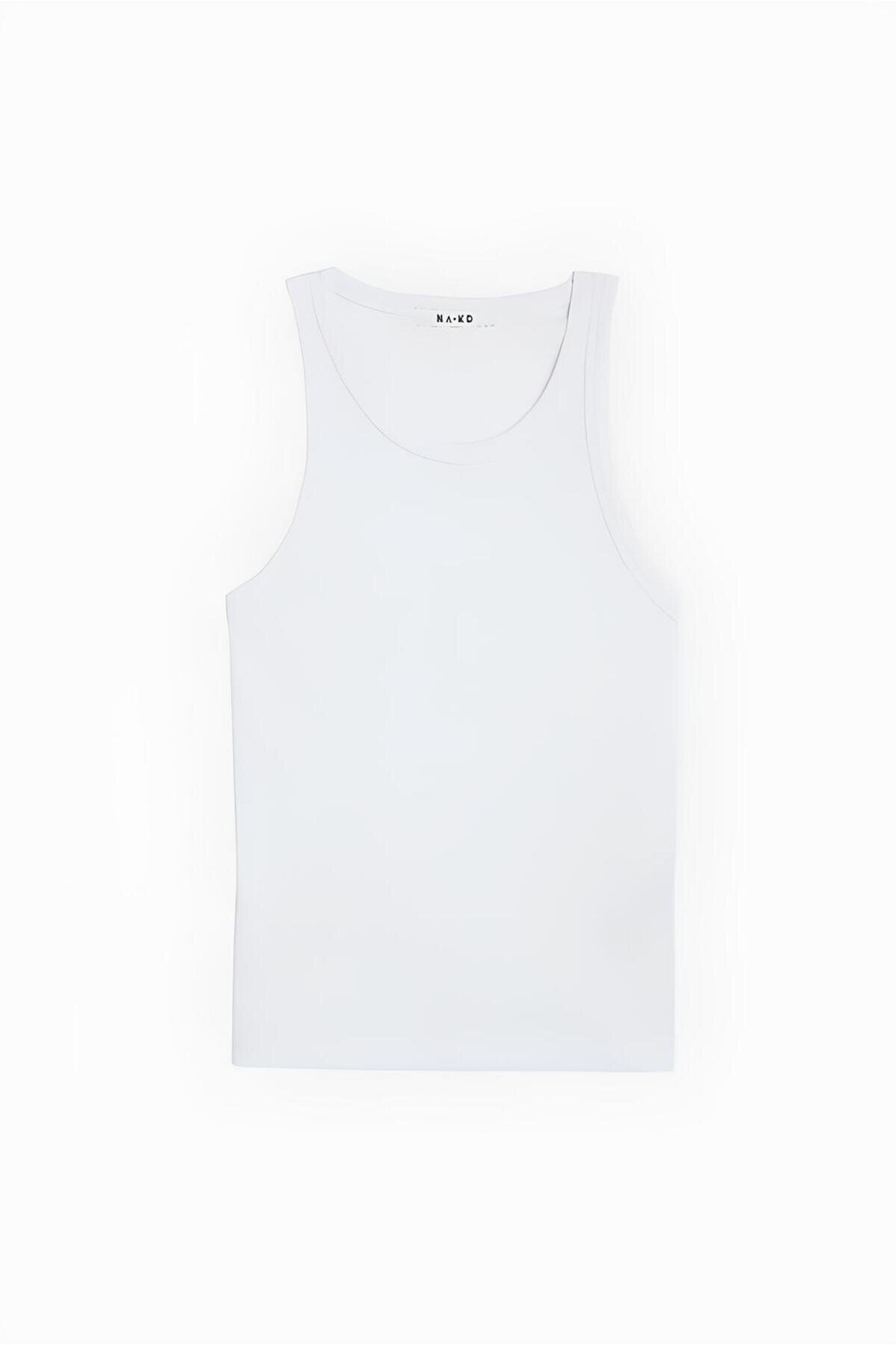 Kadın Askılı Kaşkorse Günlük Pamuk Bluz