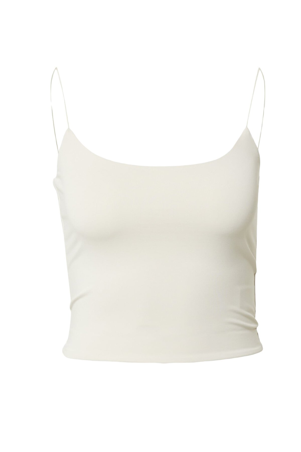 Kadın Askılı Spor Şık U Yaka Crop Top Curve Büstiyer Bluz