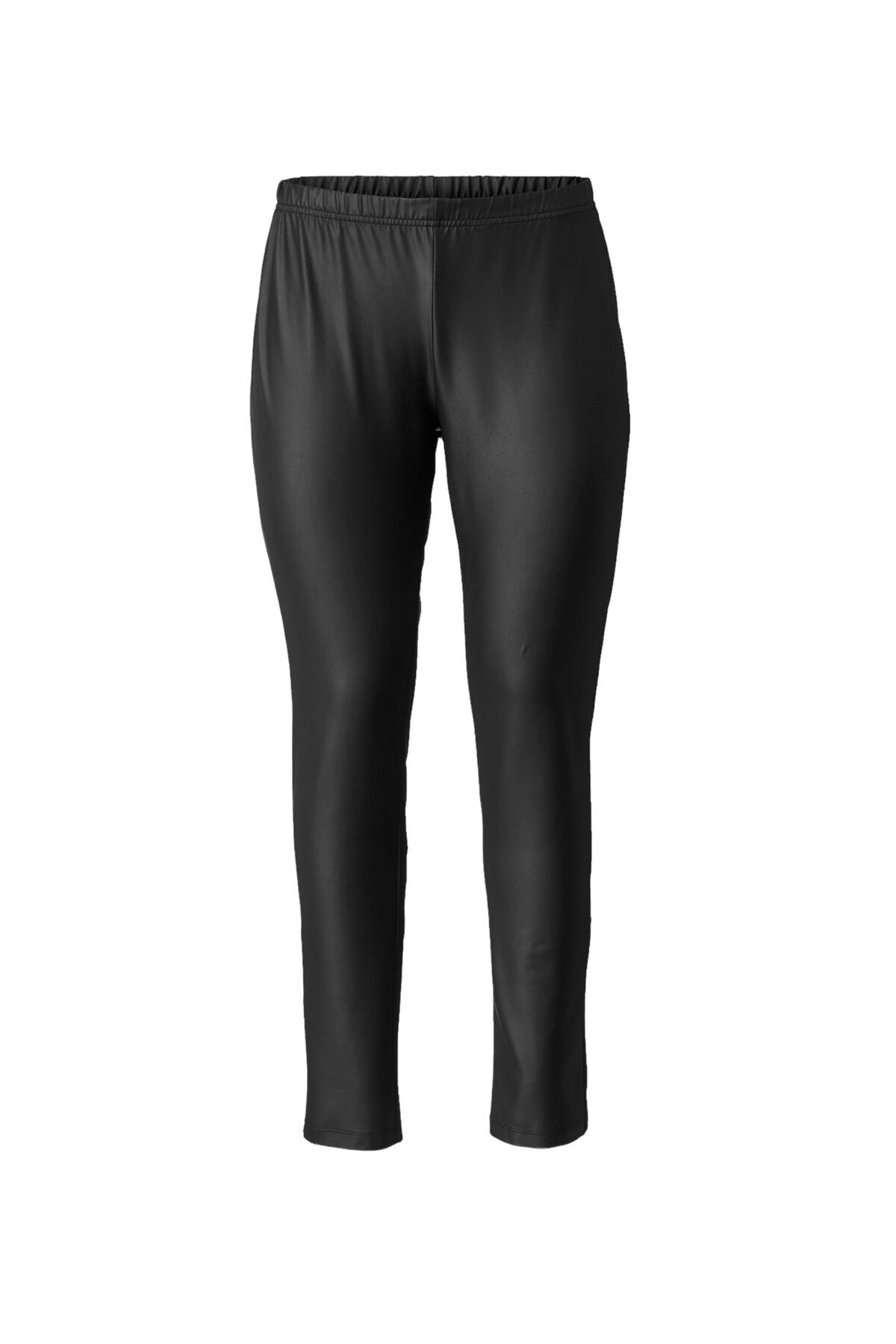 Kadın Beli Lastikli Mat Büyük Beden Curve Yüksek Bel Spor Şık Tayt