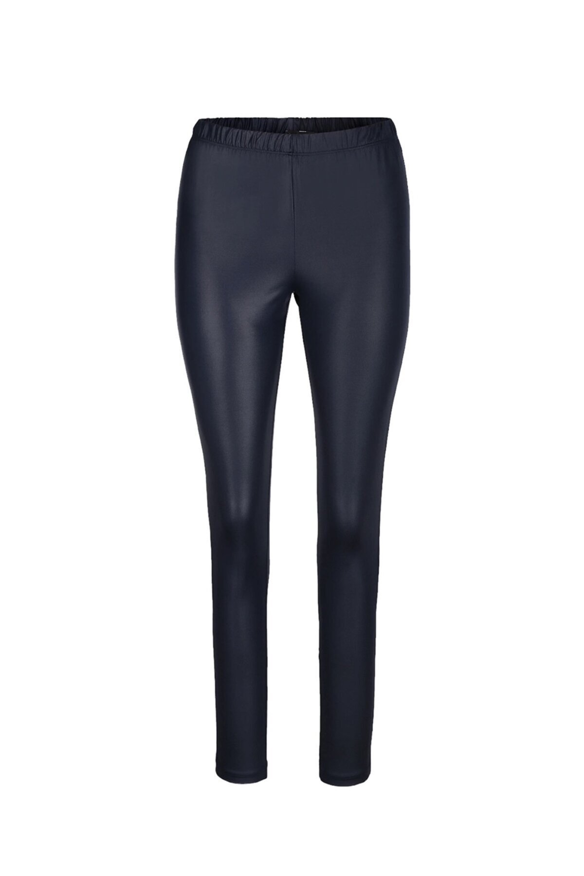 Kadın Beli Lastikli Mat Büyük Beden Curve Yüksek Bel Spor Şık Tayt