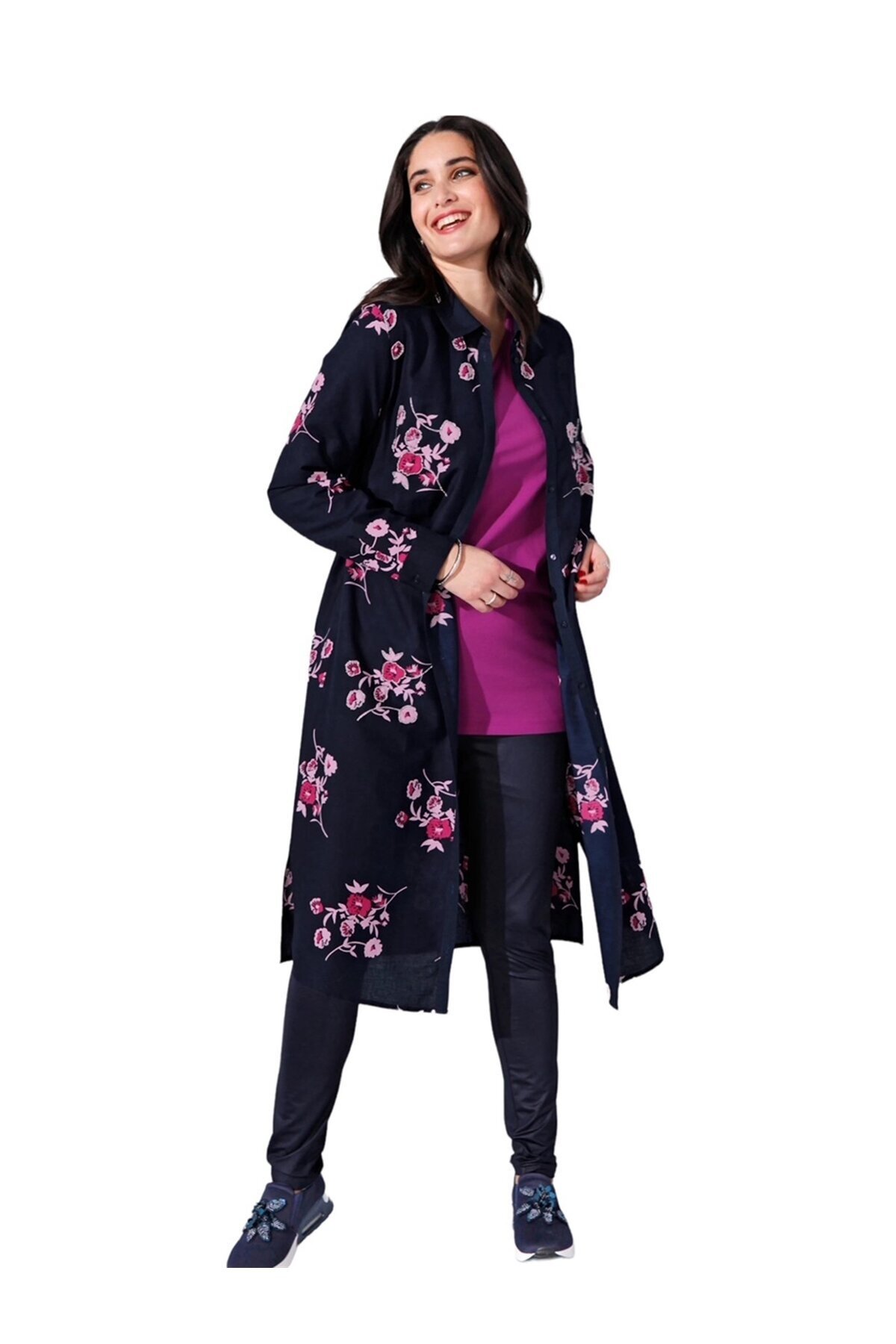 Kadın Beli Lastikli Mat Büyük Beden Curve Yüksek Bel Spor Şık Tayt