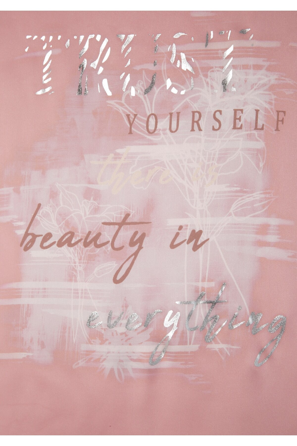 Kadın Bisiklet Yaka Saten Viskon Kısa Kol Spor Şık Desenli Bluz