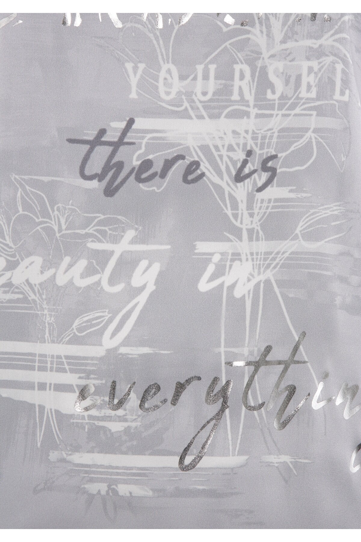 Kadın Bisiklet Yaka Saten Viskon Kısa Kol Spor Şık Desenli Bluz