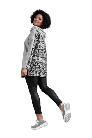 Kadın Beli Lastikli Mat Büyük Beden Curve Yüksek Bel Spor Şık Tayt